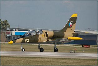 L-39 Albatros jet trainer combat aircraft technical data sheet specifications intelligence description information identification pictures photos images video Czech Republic Czech Air Force defence aviation industry military technology